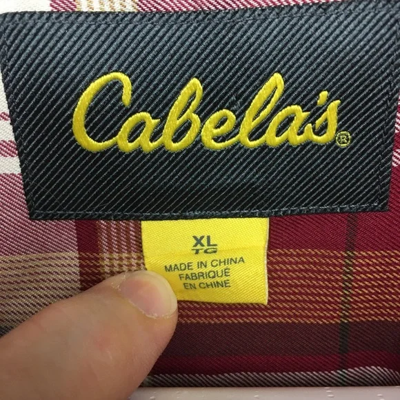 Cabelas mens wrinkle free long sleeve button down shirt XL - Picture 3 of 8